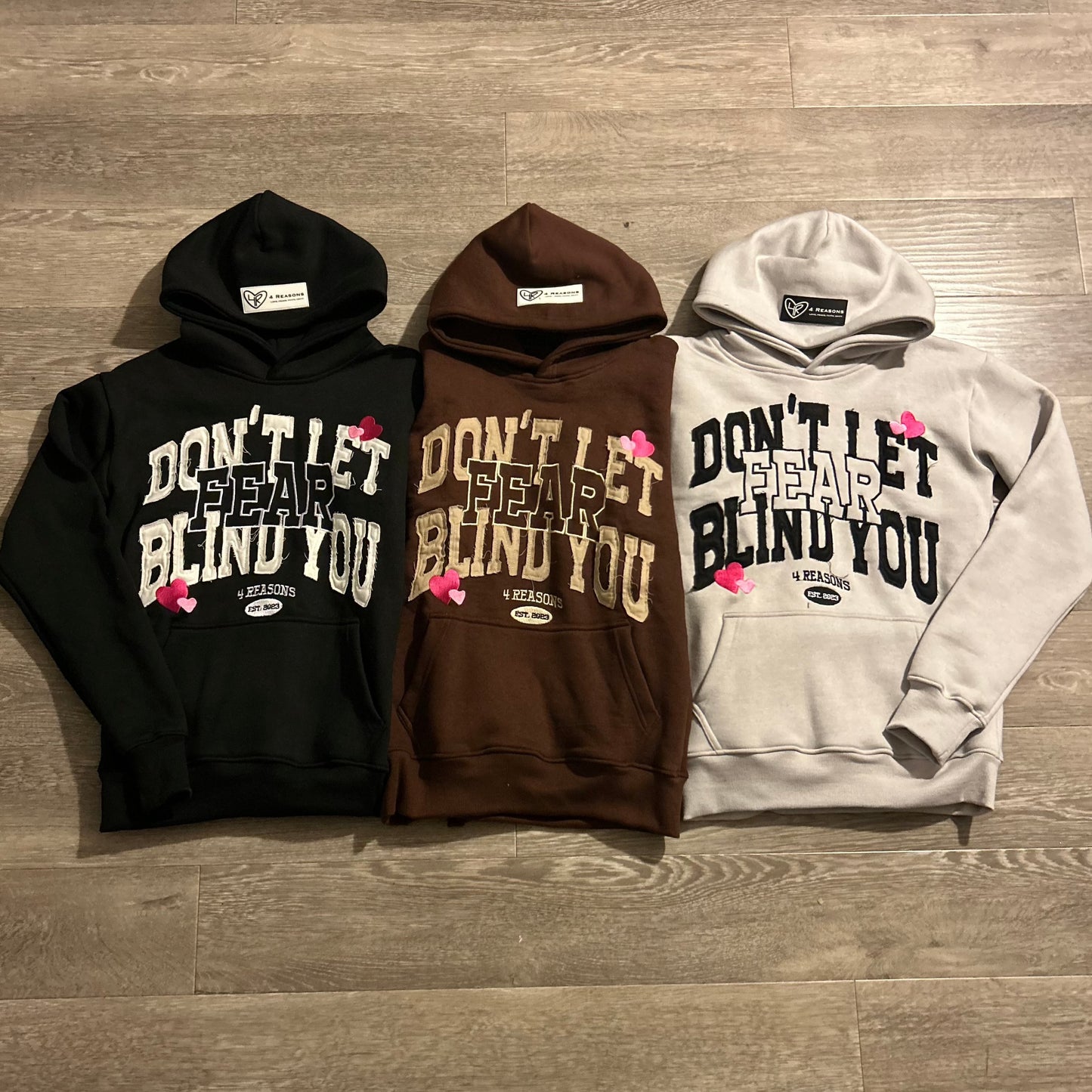 Distressed 4 Reasons Hoodie