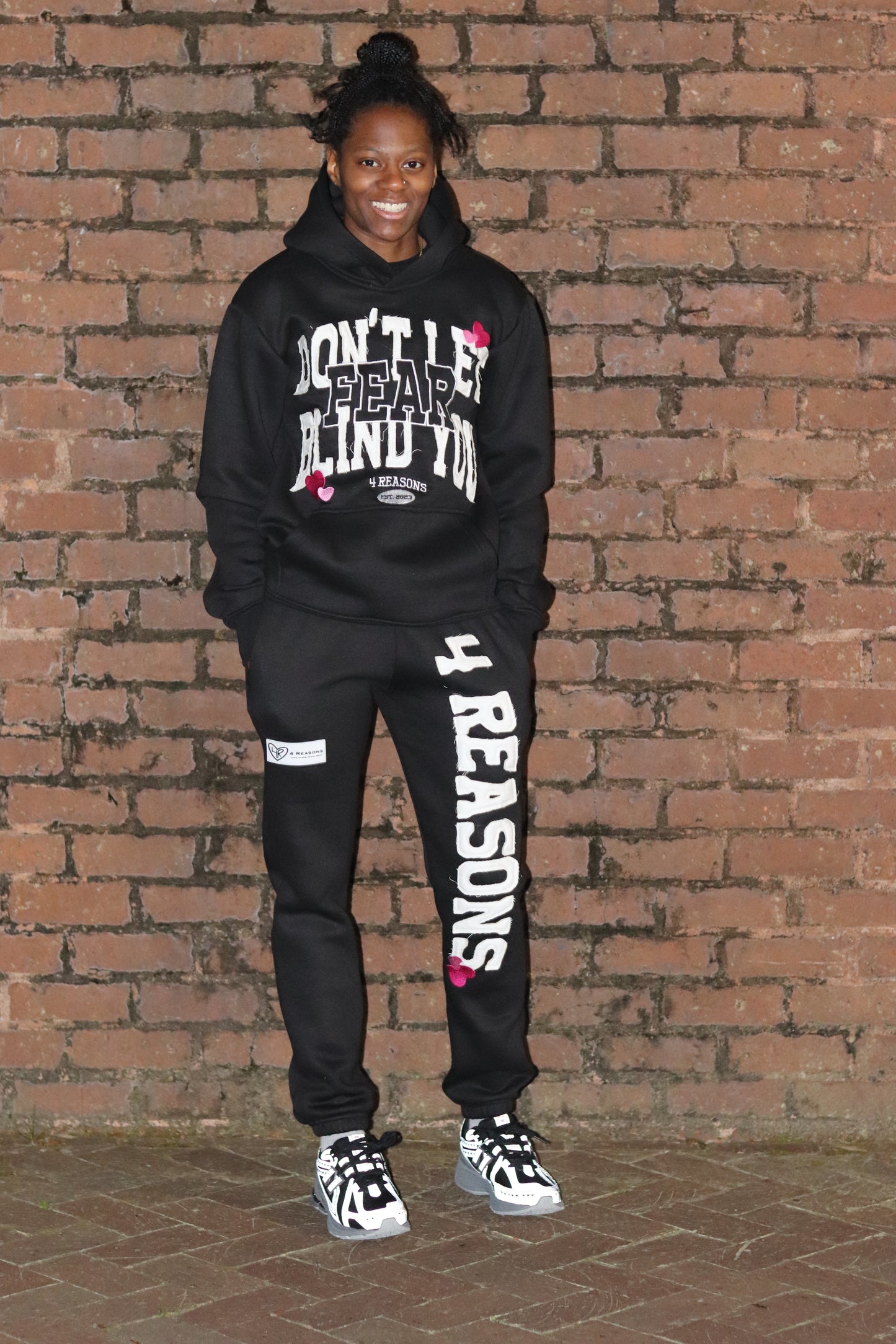 Distressed 4 Reasons Hoodie